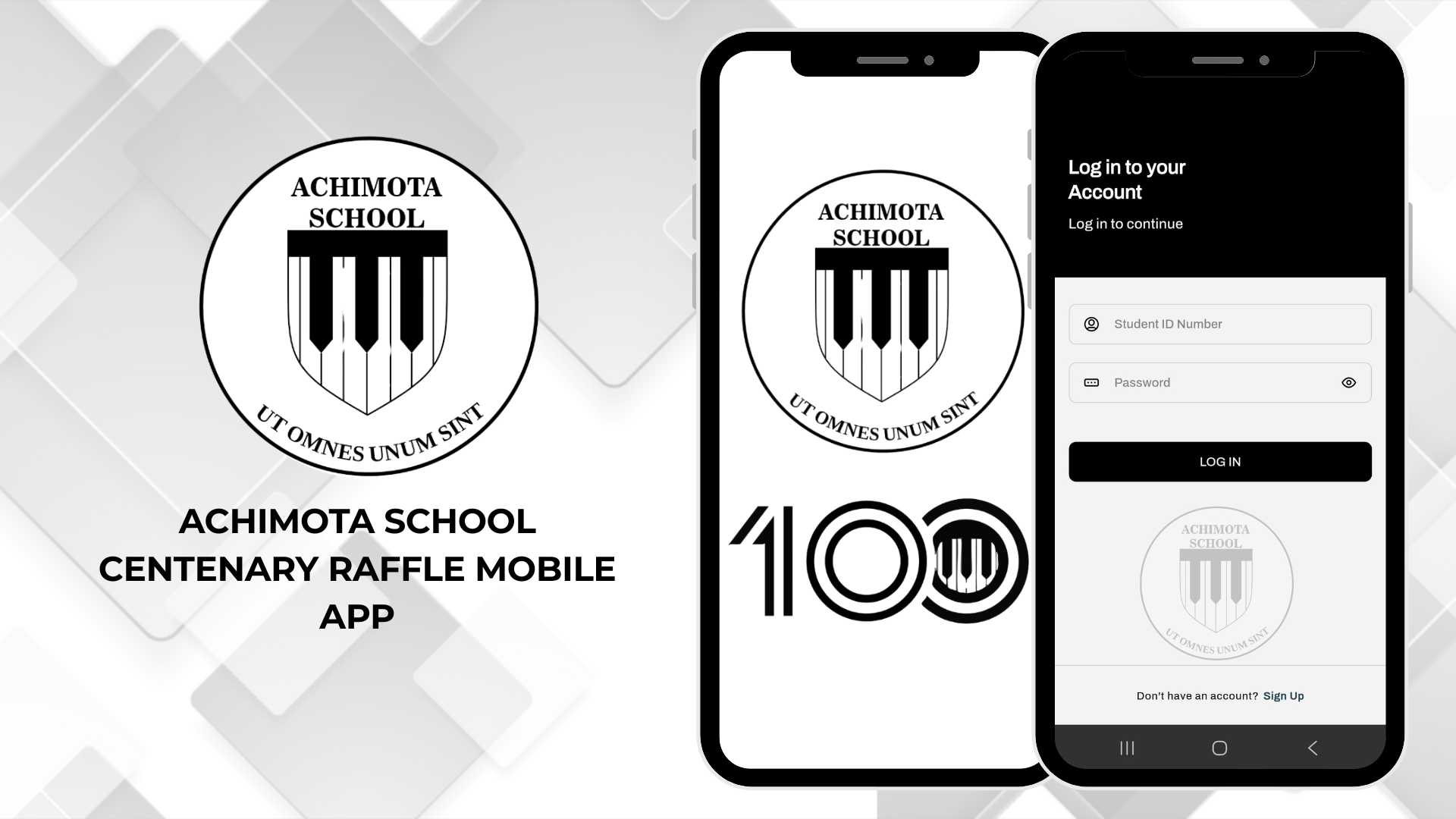 Achimota @ 100 Mobile App Walk through
